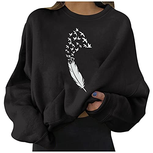 Harpily Sudaderas Mujer Baratas Sin Capucha Harry Styles 3D Impreso Basicas Largas y Anchas...