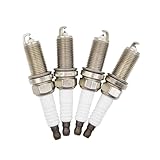 4PCS 90919-01243 FK16HR-11 Dual Iridium Spark Plug Compatible For Toyota Auris Premio Ractis Urban