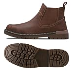 Jousen Chelsea Boots Casual Slip On Ankle Waterproof Mens Boots - Image 4