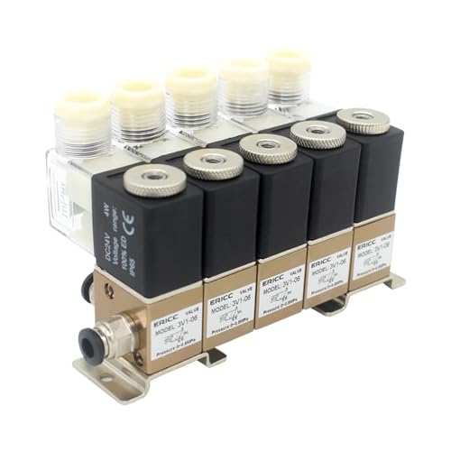 Électrovanne pneumatique 3V1-06 pour gestion de pression positive et négative - 6