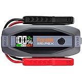 FANTTIK T8 APEX Jump Starter Standard Package, 2000 Amp Portable Jump Starter for Up to 8.5L Gas and 6L Diesel Engines, Digital Screen, 65W Fast Charging, 12V Car Battery Booster