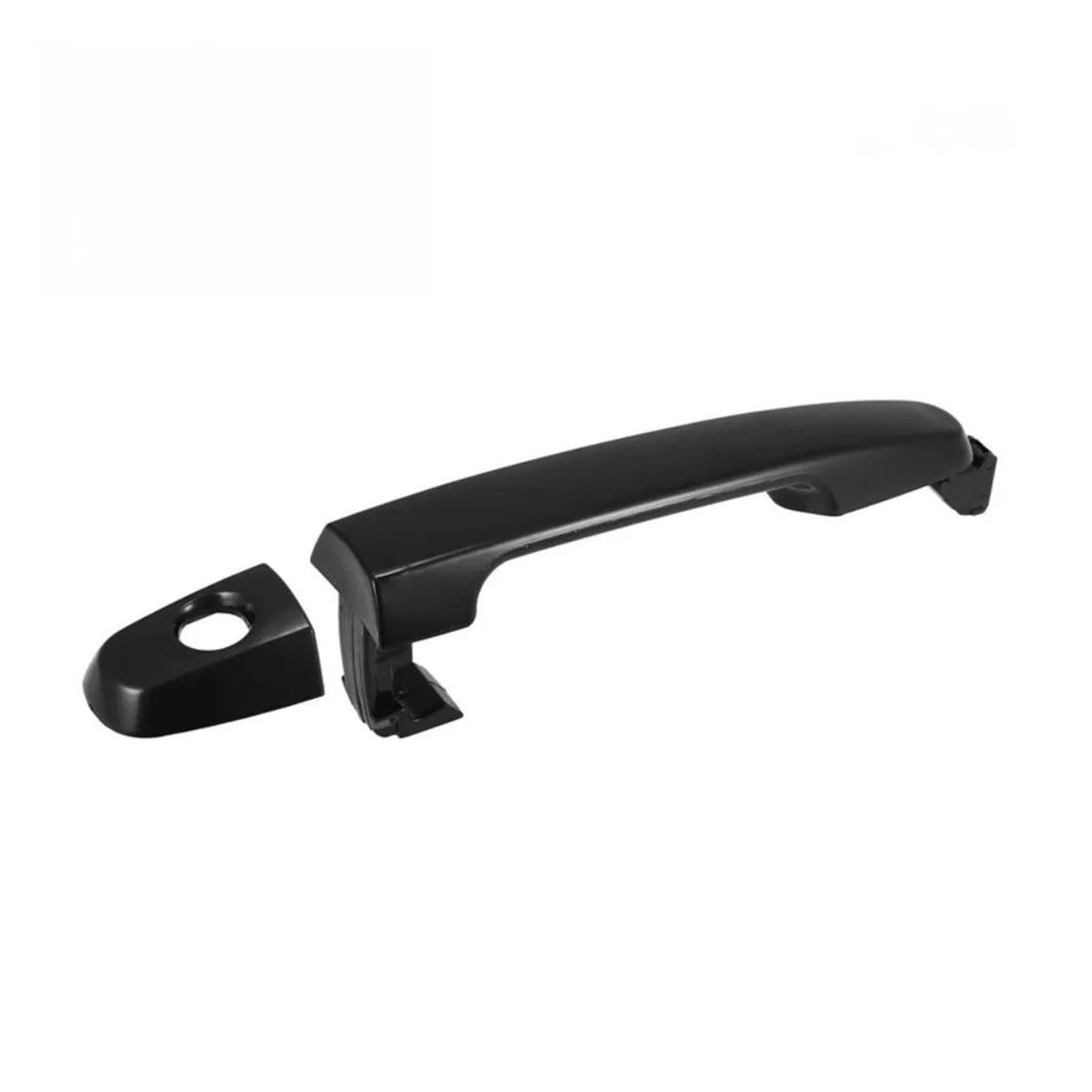 EVEKHAHHRB Exterior Door Handle 4Pcs Car Outside Handle Bowl Left & Right for Yaris for Solara for Highlander for Matrix Outer Door Handle(Black Front Right)