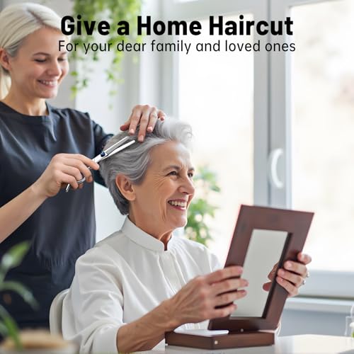 hair cutting scissors set professional stainless cutting hair scissors barber hair cutting scissors thinning shears sharp blades hairdresser haircut for womenmenkids lfj1234