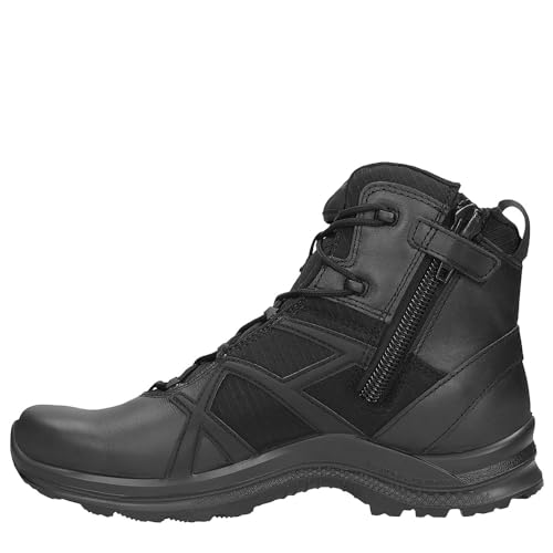 HAIX Black Eagle Athletic 2.1 T Mid Side Zip - Lightweight Anti-Slip Comfortable 6" Boots2