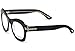 Tom Ford TF5360 Signature Oval Eyeglasses FT5360 (005 Black/Crystal, 49)