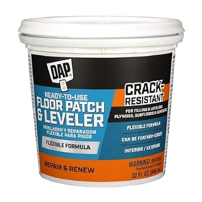 DAP Flexible Floor Patch and Leveler, Light Gray, 32 Oz (7079859184)