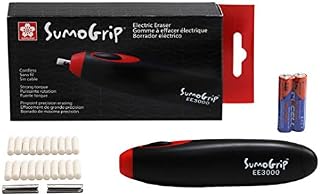 Sakura SumoGrip Electric Eraser, Black