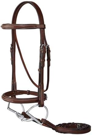 Dover Saddlery Crown Hunter Bridle, Oakbark