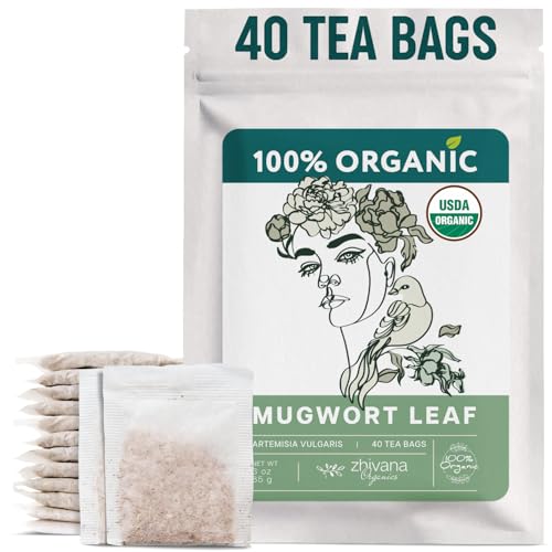 Organic Mugwort Tea Bags 40 TeaBags