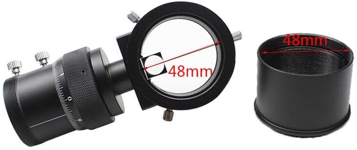 Off-Axis Guider with Micro-Focusing, 12.5mm Prism, Telescope Accessory for Astrophotography, Astronomy Enthusiasts/Astrophotographers