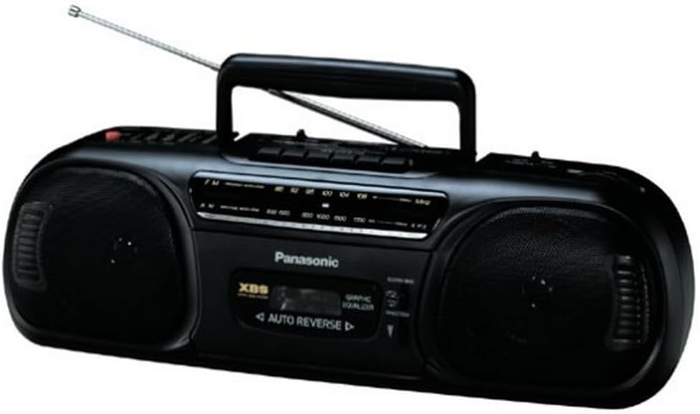 Panasonic RX-FS470 Portable AM / FM Radio and Cassette Boombox