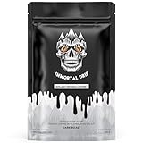 Shilajit Coffee - Immortal Drip, Organic Dark Roast Ground Coffee, Himalayan Shilajit-Infused, High-Caffeine, Vitamins - Fulvic Acid & 85+ Minerals