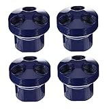 Uonlytech 4pièces Voies Manifold Air Splitter Raccords Pour Compresseur Et Outils Pneumat...