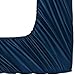 Elegant Comfort Luxurious Wrinkle Resistant 1500 Thread Count Egyptian Quality 1-Piece Fitted Sheet All Around Elastic -Deep Pocket- Ultra Soft Bottom Fitted Sheet, Twin/Twin XL, Navy Blue