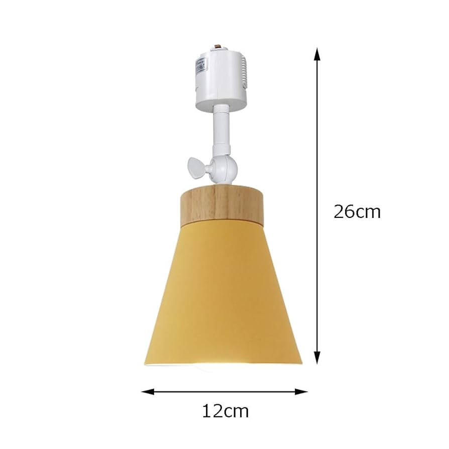 Amazon | STGLED 黄色 配線ダクトレール用 1灯スポットライト