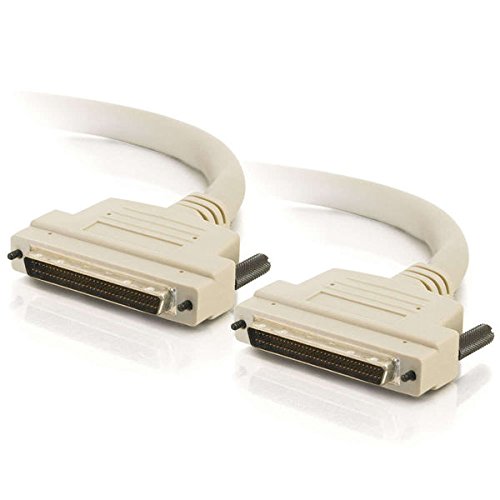 C2G 07859 SCSI-3 Ultra2 LVD/SE MD68 M/M Cable, Thumbscrew, Beige (6 Feet, 1.82 Meters)