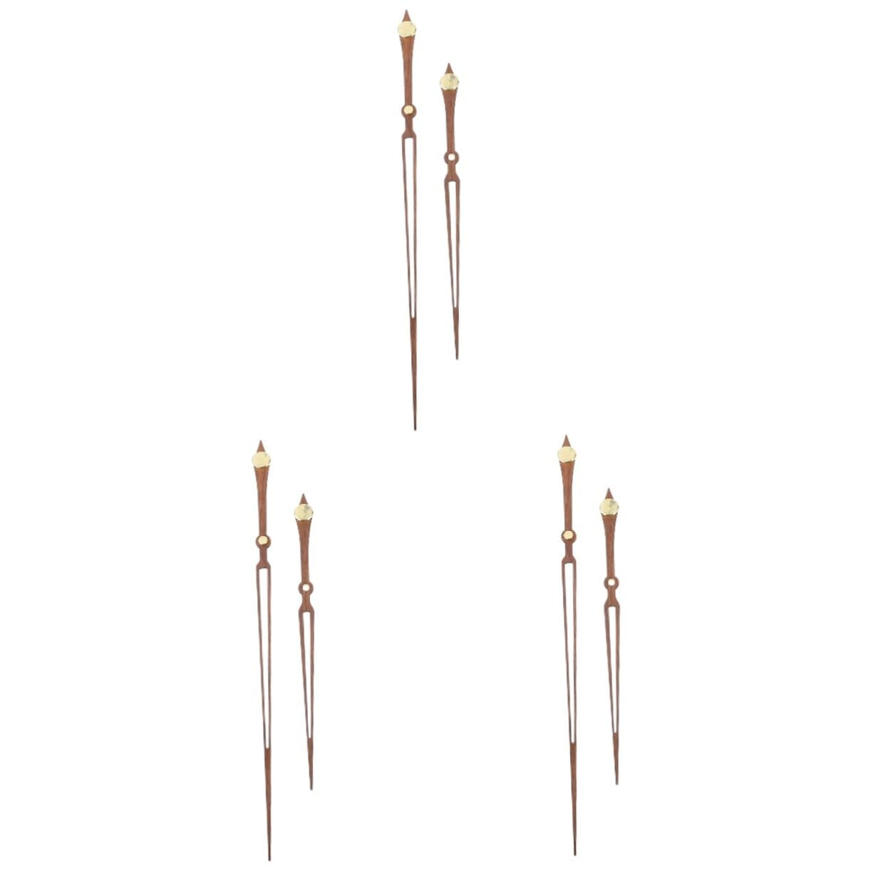 Aiguilles de horloge murale POPETPOP 3 ensembles de remplacement pour bricolage