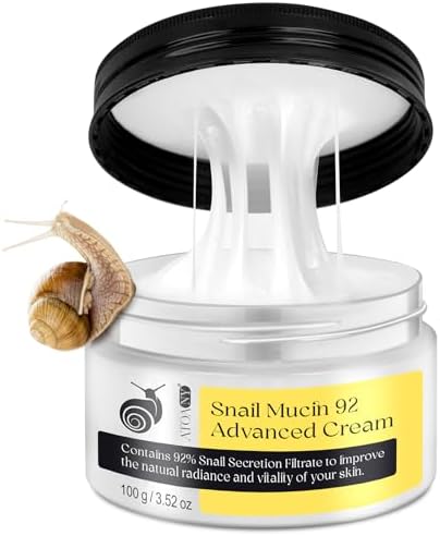 Snail Mucin Moisturizer - Snail Mucin Serum Cream, Face Moisturiz...