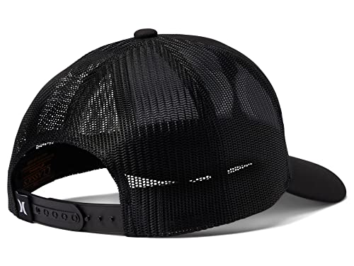 Hurley Del Mar Trucker Black/White One Size #TOP1