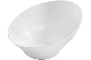 White Plastic Serving Bowls