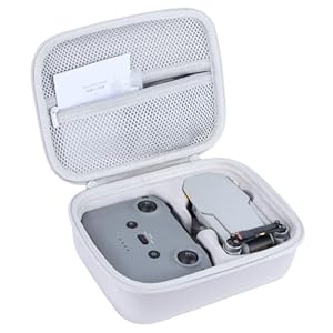 Peyyargo Hart Schutzhülle Kompatibel mit DJI Mini 4K Drohne mit 4K UHD Kamera (Grau)