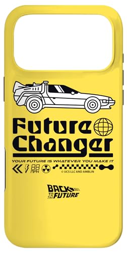 �o�b�N�E�g�D�E�U�E�t���[�`���[ Time Machine Future Changer Retro �X�}�z�P�[�X iPhone 17 Pro Max �p