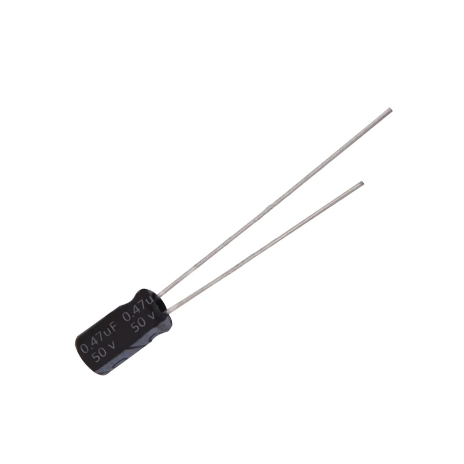 Condensateurs en aluminium 50V 0.47uf 4x7mm pour composants de rechange électroniques