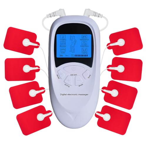 Electrodos Fisioterapia con 8 Almohadillas Electrodos Fisioterapia con 8 Almohadillas