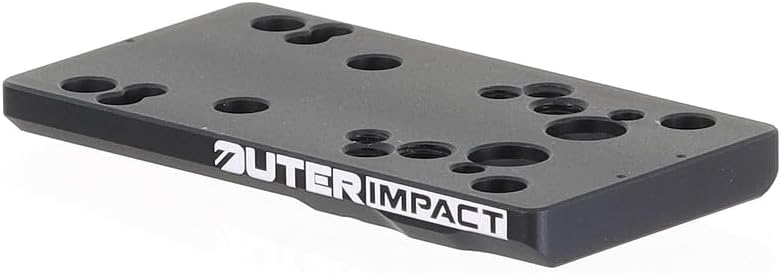 OuterImpact Red Dot Adapter/Mount Compatibel with Canik TP9SF Pistol - M.R.A