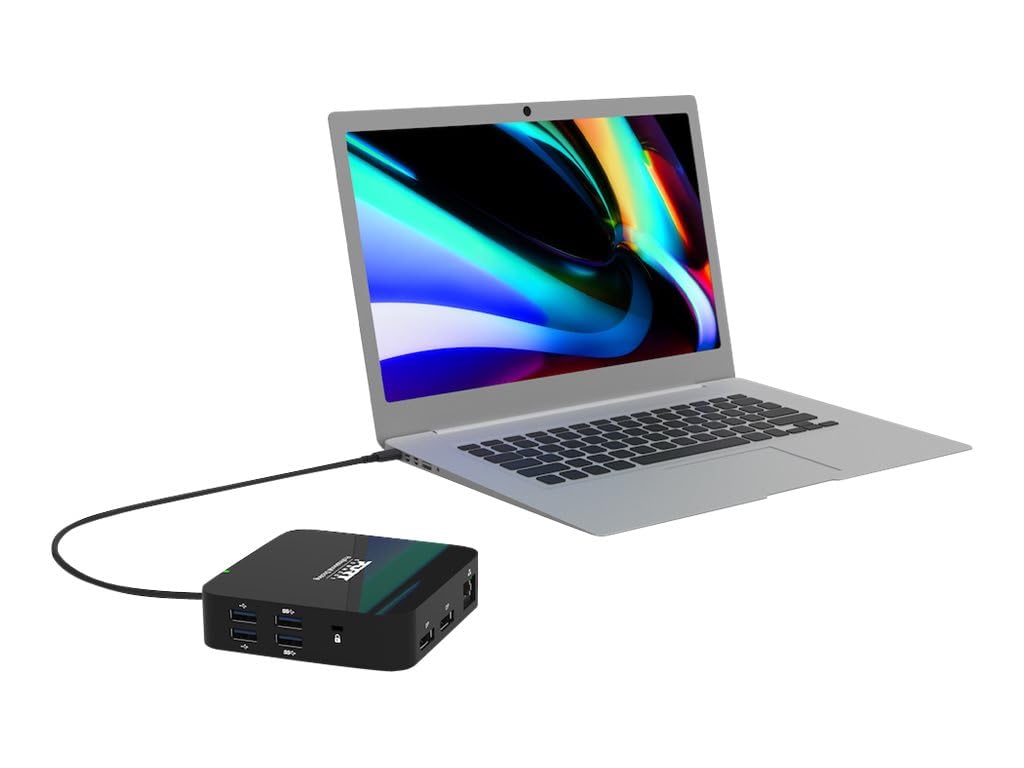PORT CONNECT Station d'Accueil de Voyage USB-C 2 x 4K Display Port 9 périphériques 85 W
