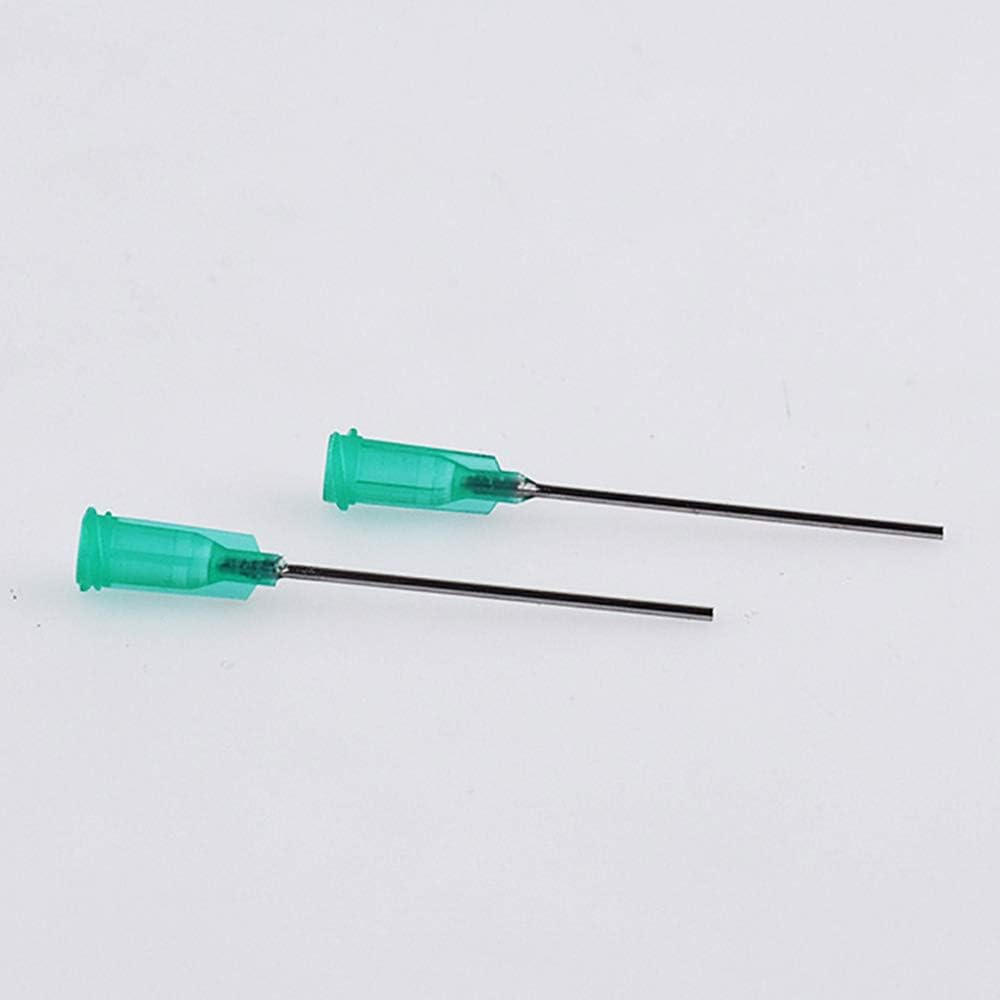 18G 1.5 Inch W/ISO Standard Precision Passivated S.S Dispense Tip with PP Hub,Glue Dispensing Needle Tips Pack of 1000