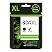 Produktbild 304 XL 304XL Wiederaufbereitet Patronen für HP 304 Druckerpatronen Multipack Schwarz Farbe für Deskjet 2600 2630 3700 3750 Envy 5000 5010 5020 5030 5032 (Schwarz & Farbe, 2er Packung)