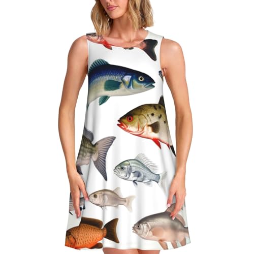 Robe d'été fluide et ample avec poches pour camoufler les rondeurs confortablement