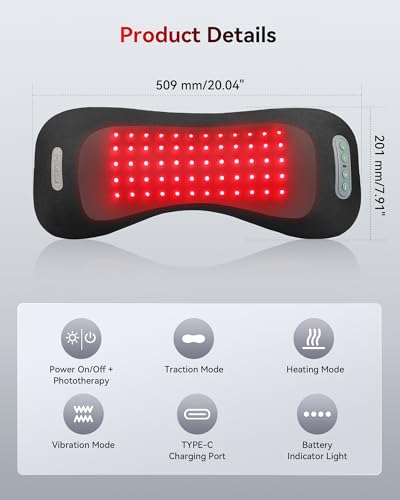 FliKEZE 4-in-1 Cordless Lumbar Pillow