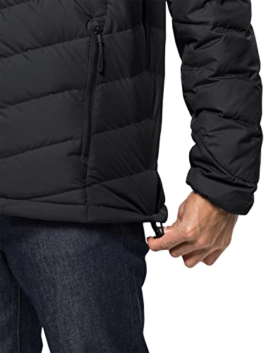 Jack Wolfskin Mens Fairmont Men Down Outerwear Coats, Black, Large Us #TOP5