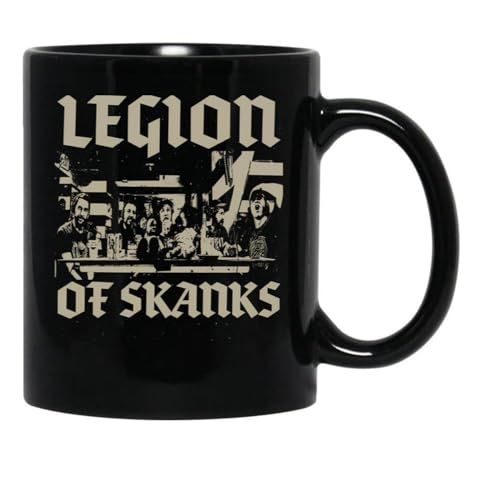 Legion Of Skanks Podcast Fan Merch Design Black Coffee Mug, Gift Coffee Mug