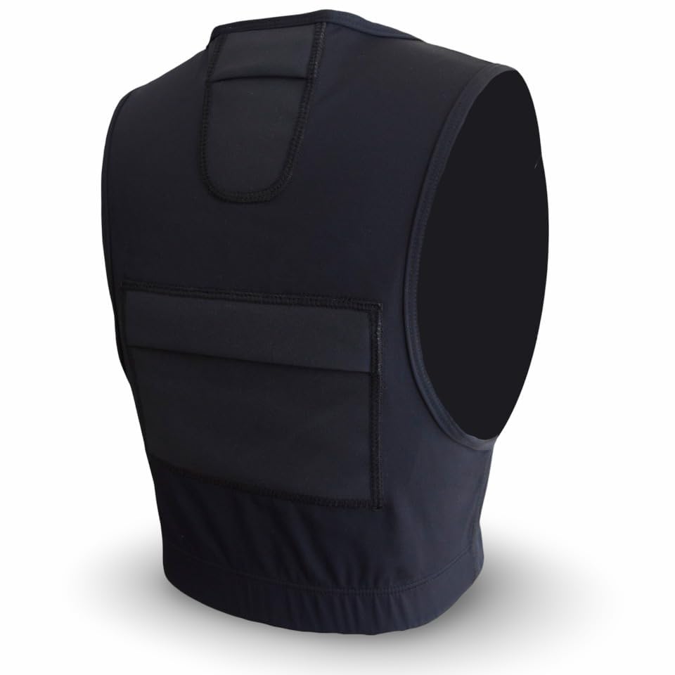 Unisex Youth/Adult diabetes sports vest with phone pocket, CGM compatible vest, Insulin Pump or heart monitor pocket4