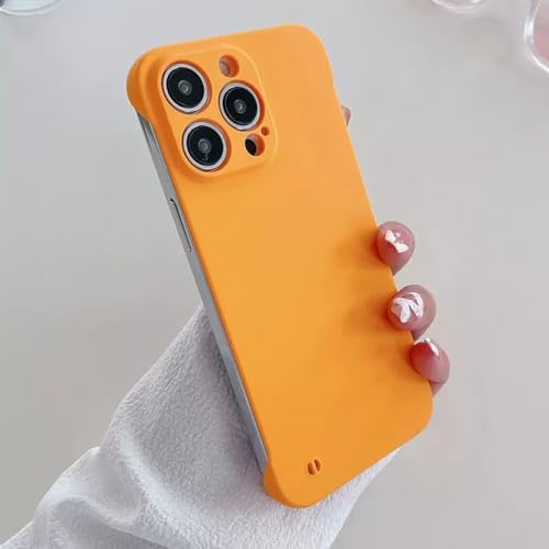 Coque ultra mince jaune pour iPhone 14 Plus idéale en voyage
