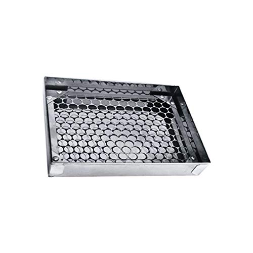 Bandeja Com Tela Para Escorrer Fritura 30X30X7 Inox
