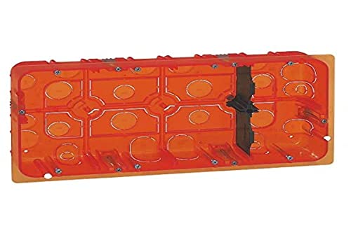 Legrand 080128 Boîte Multimatériaux Batibox Grand Format pour Mosaic 2x10 Modules, 50mm Profondeur