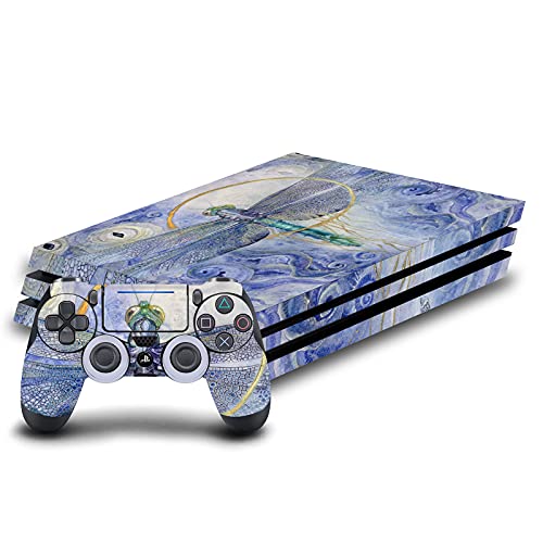 Protégez votre PS4 Pro des rayures avec ce skin vinyle libellule artistique