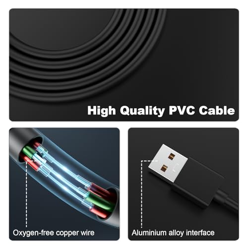 Image of Type C Charger Cable Compatible with Sony WH-1000XM6 WH-1000XM5 WH-1000XM4 WH-1000XM3 WH-CH720N WH-CH520 WH-XB910N WF-1000XM5 WF-1000XM4 WF-1000XM3 WF-C510 WI-C500 Headphones (100cm)