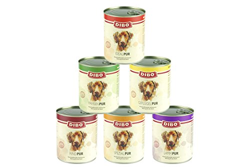 DIBO – PUR PANSEN (Pansen/Blättermagen), 800g-Dose, Reine Fleischdosen aus frischem und natürlichem Fleisch Qualität