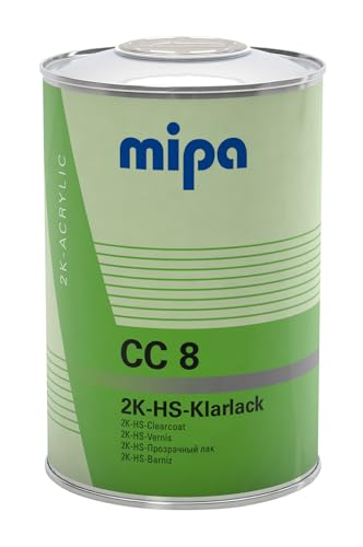 MIPA 2K-HS-Klarlack CC 12 hochglanz Versiegelung Autolack Lack 1 Liter