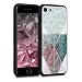 Produktbild kwmobile Hülle kompatibel mit Apple iPhone 7/8 / SE (2020) - Handy Case Handyhülle - Backcover Hardcover Cover Schutzhülle - Prisma Glory Dreiecke Beige Rosegold Weiß