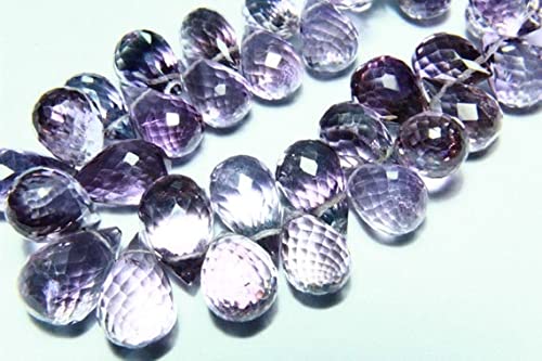 Améthyste véritable en perles facettées de qualité gemme pour joaillerie fine DIY - 3