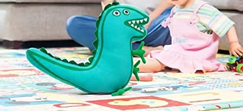Lindo cojín de peluche dinosaurio suave AOLIAY de 30cm 6