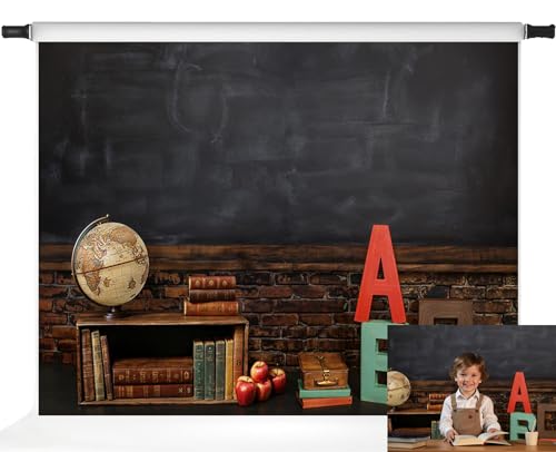 Toile de fond rentrée scolaire haut de gamme décor tableau Kate