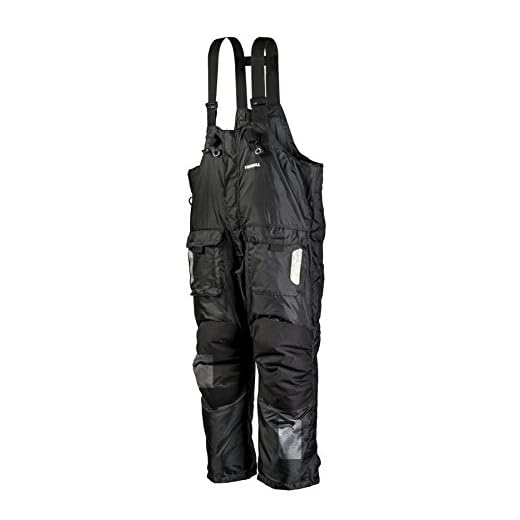 Frabill Men's I-Bib, Small, Black