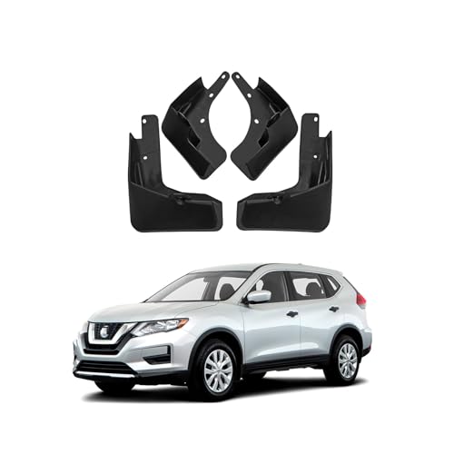 Bavettes Anti-Éclaboussures Nissan Rogue Bloque Boue et Gravillons Kit Auto 4 Pièces